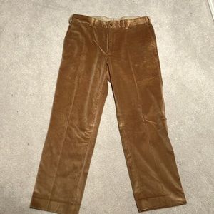 Golden Brown Corduroy Pants